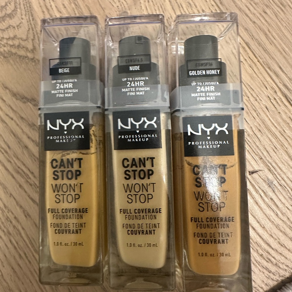 Nyx can’t stop won’t stop foundation